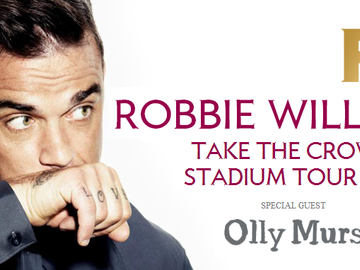 Win Robbie Williams Wembley Tickets