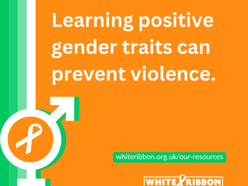 Learning positive gender traits can prevent violence.