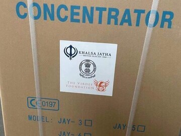 Oxygen Concentrator Packaged for Delivery to a hospital in Punjab