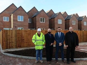 LHP unveils homes on former garage site in Grimsby