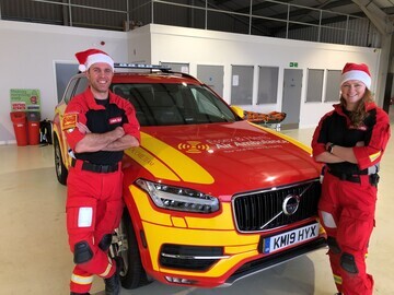 EHAAT Critical Care Paramedics Chris Keeliher and Lou Rosson will share a very special Christmas poem.
