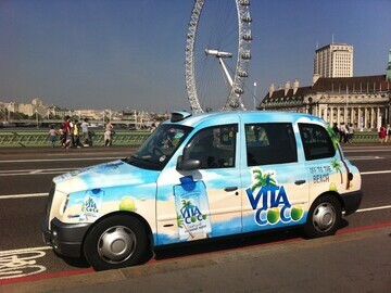 Vita Coco Taxi Advertising Campaign