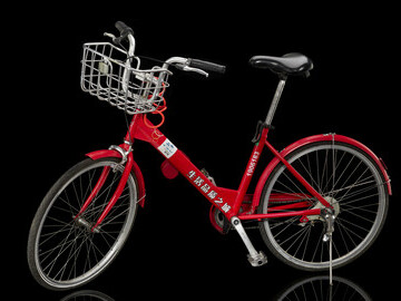 A bicycle from the Hangzhou Public Bicycle Scheme in Hangzhou city, China © Science Museum Group