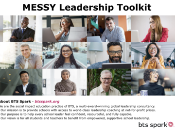 The book is accompanied by a free 33-page downloadable MESSY Leadership Toolkit
