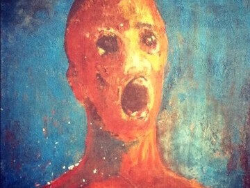 The Anguished Man painting