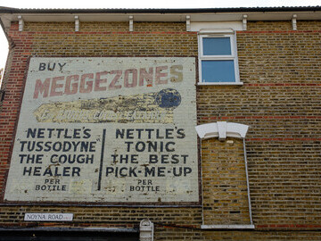 Meggezones, Noyna Road SW17, corner of Upper Tooting Road (Photo: Roy Reed)