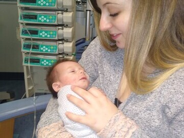 First cuddles after hospital admission 02.01.20