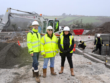 Starting on site at North Country in Redruth with 21 affordable homes