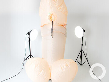 #ShamelessModel Inflatable Penis Costume