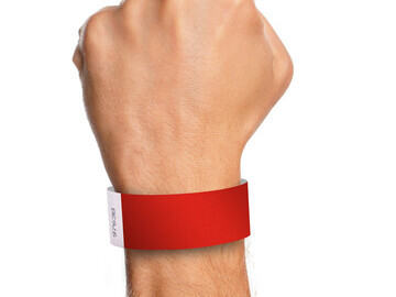 Lanyards Tomorrow ™ red wristband 2