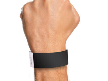 Lanyards Tomorrow ™ black wristband