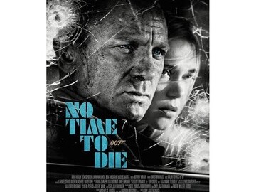  No Time To Die James Bond and Madeleine Swann Poster 