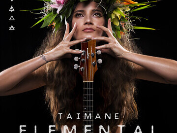 Taimane Elemental Tour Poster - Creative Poster Design  Erik Ries Poster Photography  Adam Jung