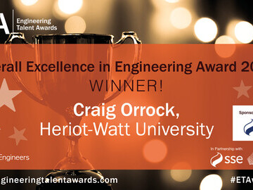 Overall Excellence in Engineering award winner announcement.