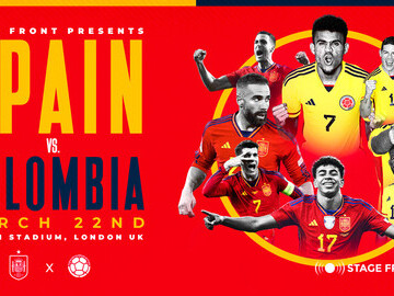 Spain vs. Colombia will be held at London Stadium on March 22, 2024