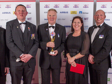 Project Gemini presented with the International Award at the 2017 Soldiering On Awards.