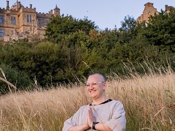 BWY teacher Sally Kennedy at Bolsover castle