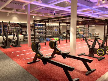 Functional zone at Lifestyle Fitness Cheshunt.