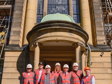 Redhills Durham Miners Hall is currently undergoing renovation, so  the annual christmas concert on the road. Durham Miners Hall reopens 2024
