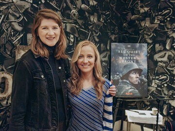 Eloise Singer & Lesley Paterson, Co-Writer & Exec Producer ALL QUIET ON THE WESTERN FRONT