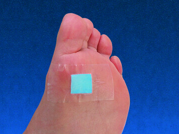 Neuropad on foot - patch