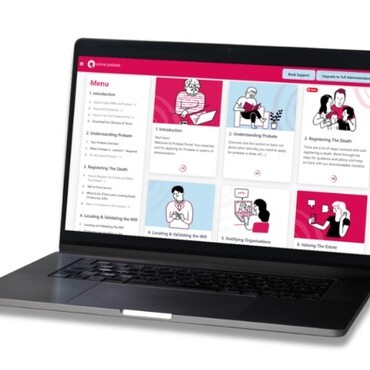 DIY Probate Portal developed by Online Wills and Probate