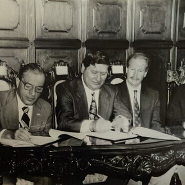 Gustavo Espina during his time as Guatemala