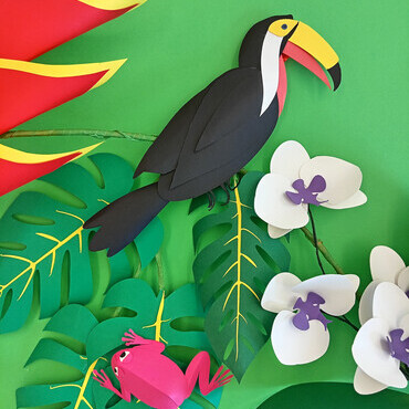 Photo Detail: SCIP Youth Rainforest Installation 