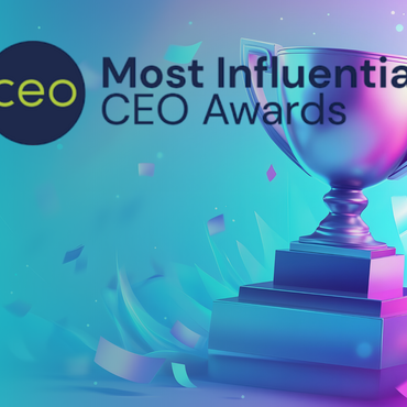 Image of an award on a background of AXREM colours