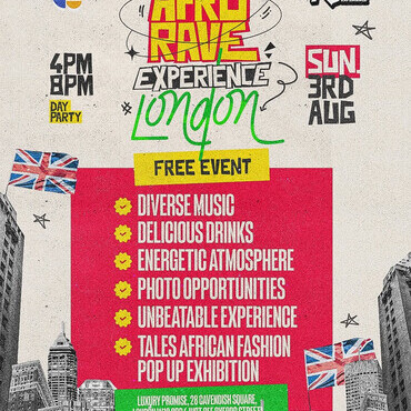 Highlight reel from Afro Rave London pop-up, showing performances, DJs, and crowd engagement