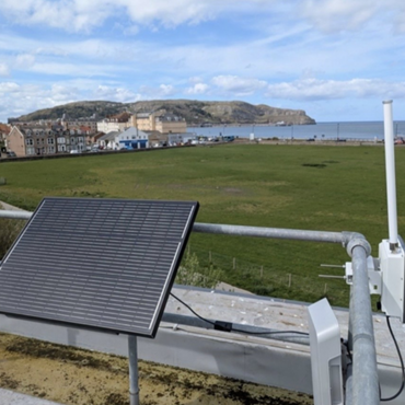 Monitoring Gateway overlooking the Great Orme