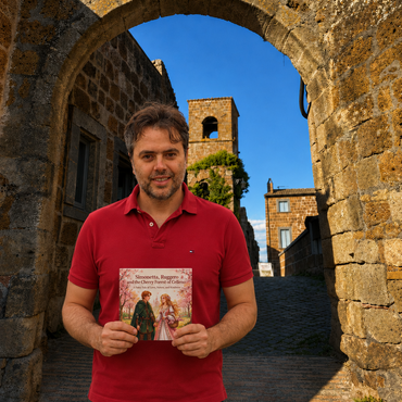 Author Giulio Gargiullo with his children