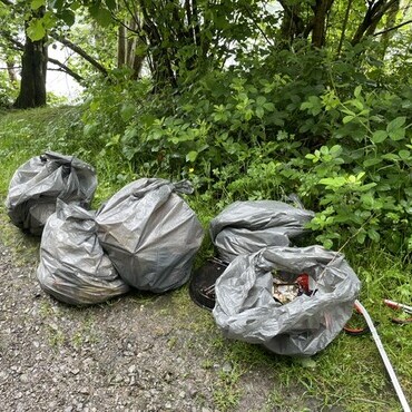 Bagged Rubbish
