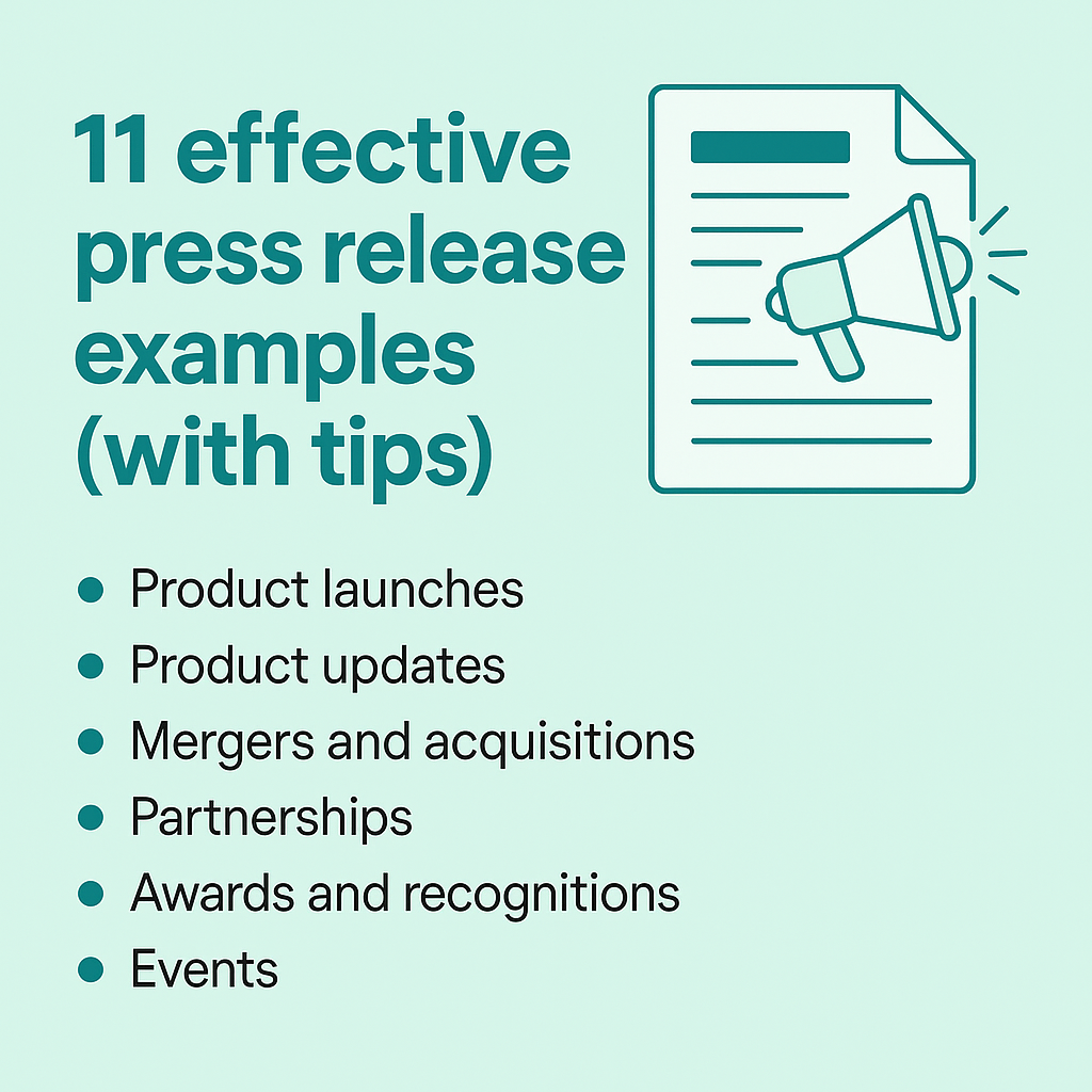 examples of press release