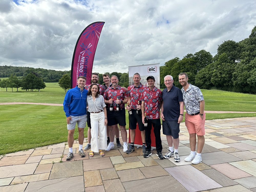  Charity Golf Day drives in extra funding for the Chilterns Neuro Centre 