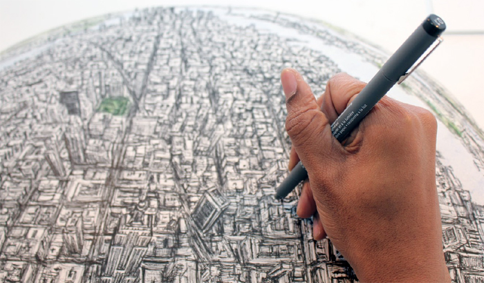 The Artistic Genius who draws cities from memory | Pressat