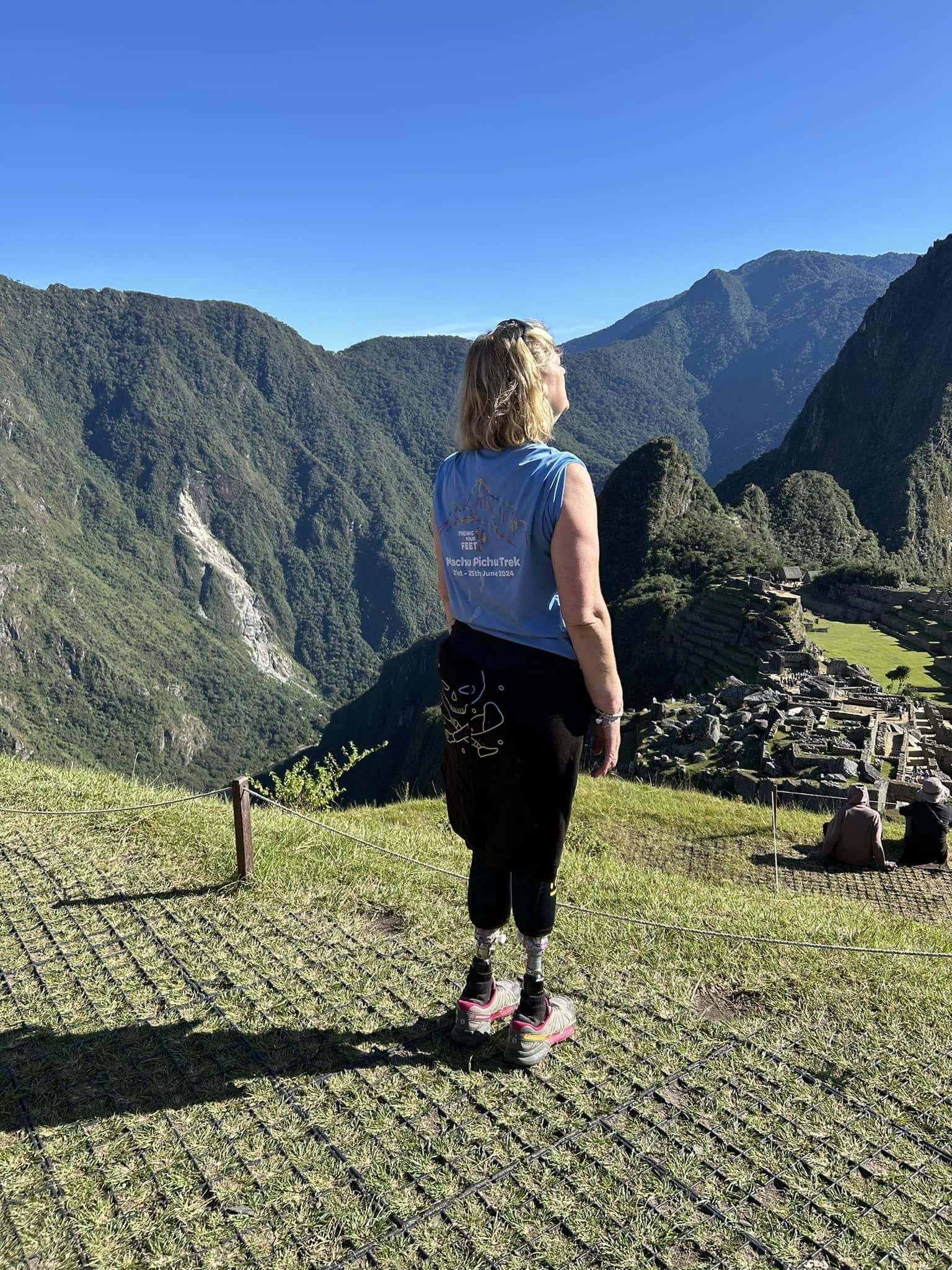 Cor Hutton at Machu Picchu Cor Hutton at Machu Picchu